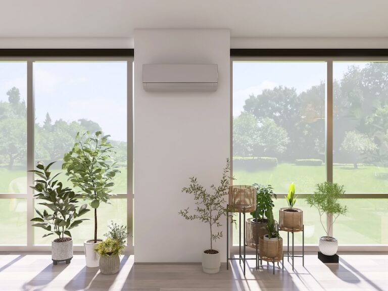 Ductless AC In Sunroom
