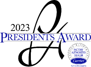 2023 carrier presidents award logo