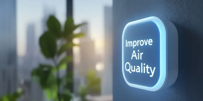 smart thermostat improve air quality